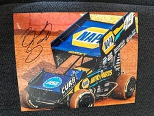 Brad Sweet Signed 8 X 10 Photo Autographed WoO Sprint Car Racing