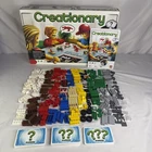 LEGO 3844 Creationary Game Set w Manual & Box Missing 1 Piece & 1 Card - Read