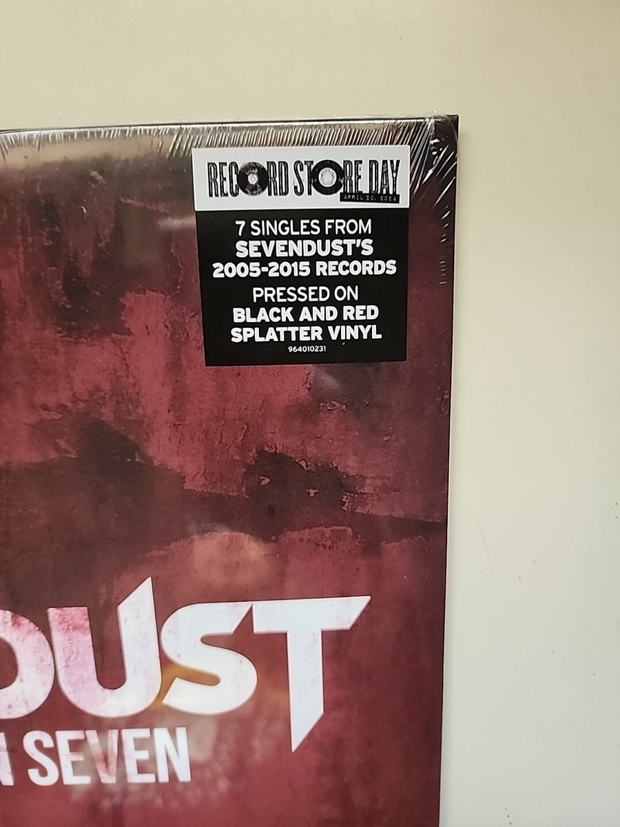 SEVENDUST Heavier Than Seven LP (RED SPLATTER Vinyl RSD ) 7 Heavy