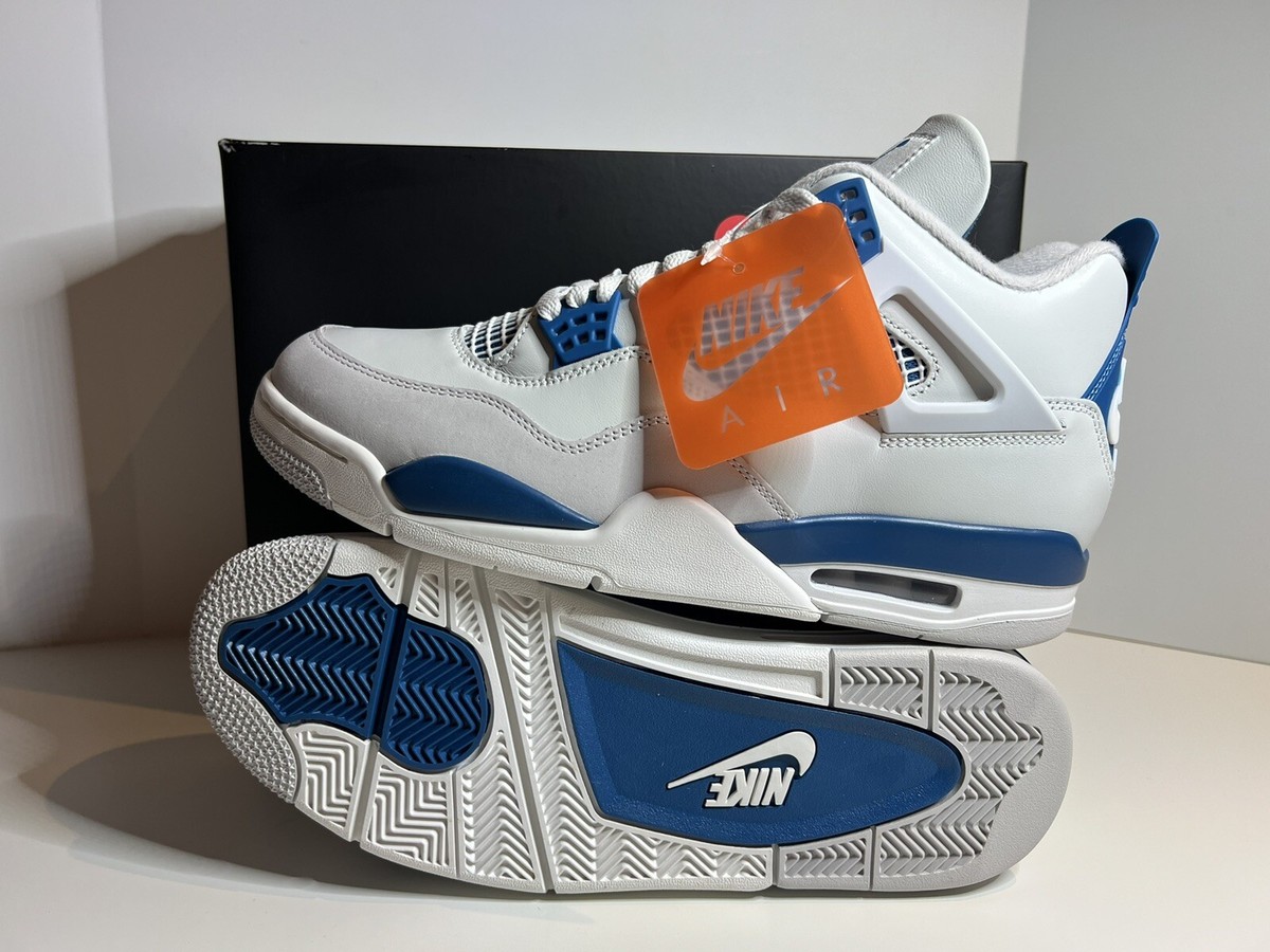 Air Jordan 4 Retro Military Blue 2024 Men Sz 10.5 (FV5029141) DS