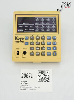 20671 KOYO KOSTAC PROGRAMMER A-21P | eBay
