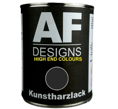 1 Liter Kunstharzlack DEUTZ CHASSIS SCHWARZ LKW NFZ Lack Landmaschine seidenmatt