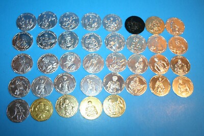 STAR WARS 2007 TAC FIGURE ''COINS'' COMPLETE LOOSE WEAPON HASBRO