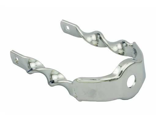 Bike Spring Fork Twisted Extended Crown Chrome. bike part ,bicycle parts.