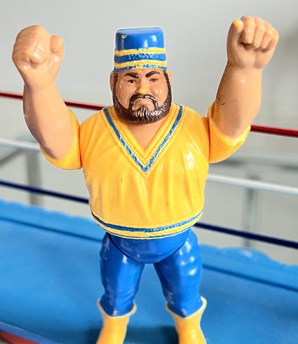 AKEEM WWF Wrestling Figure Hasbro 1990s Vintage Ac...