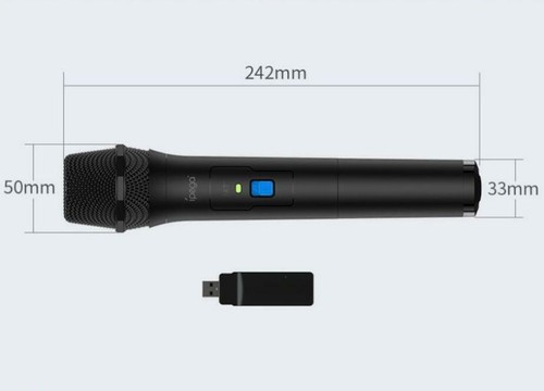 Wireless Microphone Karaoke MIC For Switch PS5 PS4 Xbox One Wii U PC AU - Picture 9 of 12