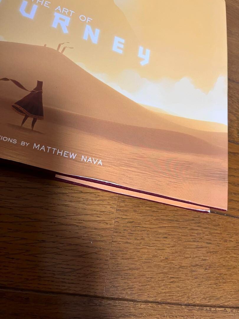 The Art of Journey Hardcover PlayStation Matthew Nava Art