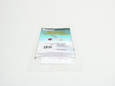 Pack Of 10 Panduit PSL-USBB Usb Blockout Device Type B
