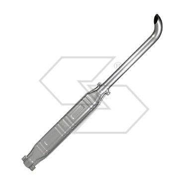 Marmitta Tubo Curvo Ø50mm NEWGARDENSTORE A10887 per Trattore Agricolo