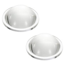 Diameter 44mm Flat Convex Lens, 2 Pcs Height 19mm Optical Lens, 2.8mm