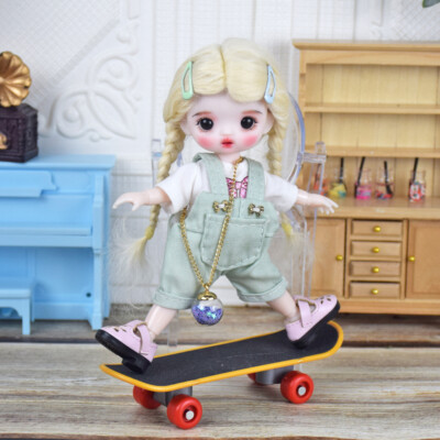 16cm 1/8 Mini BJD Puppe Schöne Mädchen Puppen Spielzeug Mit Full Set Kleidung