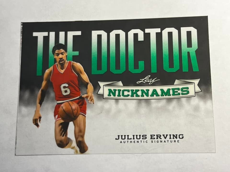 NBA ERVING Auto 6/25!!