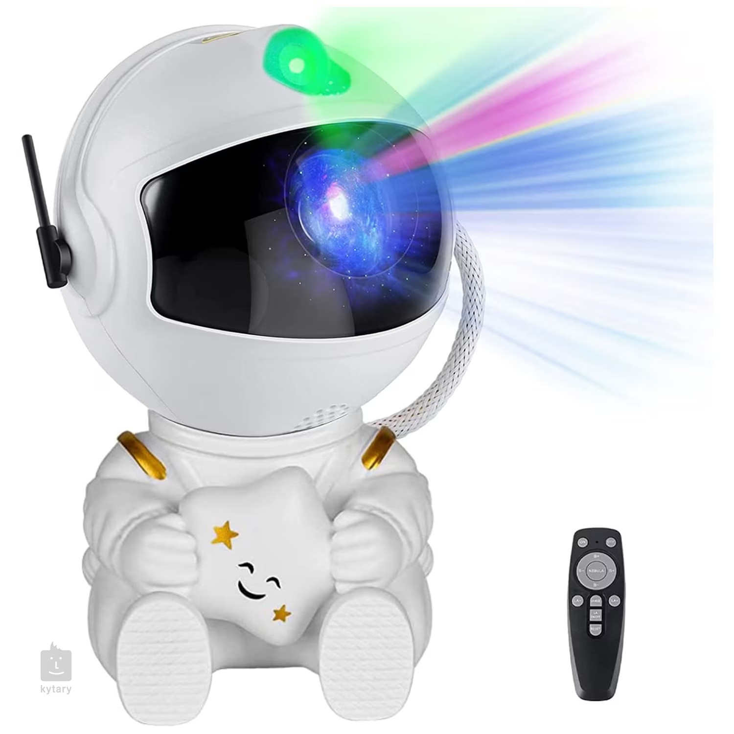 Robot projecteur de ciel nocturne contre la peur du noir avec télécommande sans fil