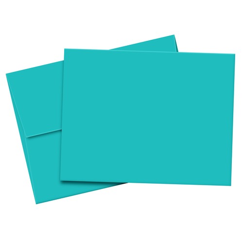 Blank Color (5" x 7") Note Cards and A7 Envelopes - Uncoated - 40 Per Pack - Picture 9 of 13
