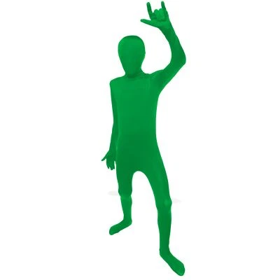 MORPHSUITS Grüner Kinder Morphsuit Ganzkörperanzug Jungen Mädchen St Patricks Day Fasching