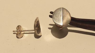 Ohrringe , Silber , Handarbeit ,Goldschmiedearbeit aus eigener Werkstatt