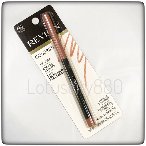 Crayon à Lèvres REVLON COLORSTAY - Teinte Naturel - Avec Taille-Crayon Intégré