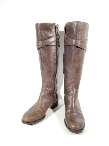 Ecco para mujer Botas De Cuero Marrón Cremallera Completa Tamaño EU 36 nos  5.5 - 6: S7 | eBay