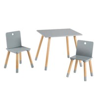 Roba Kindersitzgruppe, KindermöBel Set, 2 KinderstüHle & 1 Tisch, Sitzgarnitur
