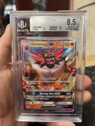 Incineroar-GX graded BGS 8.5 for sale on eBay