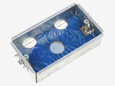 9 x Click 2-gang 35mm fire & acoustic rated dry lining boxes box. FlameGuard