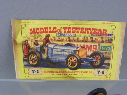 Vintage Matchbox Y-6 Diecast Models of Yesteryear Supercharged Bugatti Type 35 - Picture 2 of 9