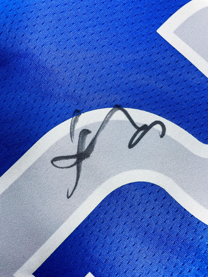 Kyrie Irving Signed Autographed Dallas Mavericks Jersey EXACT Proof JSA COA - Image 2 of 4