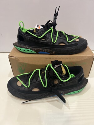 Size 9 - Nike Off-White x Blazer Low Black