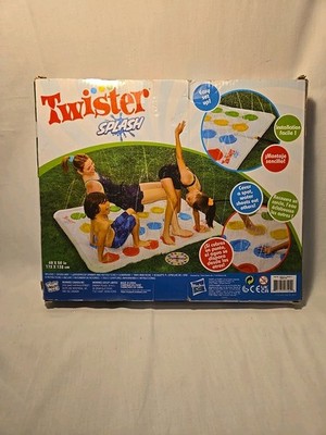 Hasbro Twister Jr Splash Water Game for Kids Backyard Sprinkler Outdoor Game