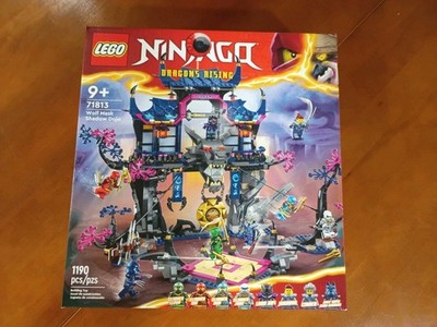 LEGO Ninjago 71813 Wolf Mask Shadow Dojo 1190 Pcs NEW SEALED Dragons Rising NIB