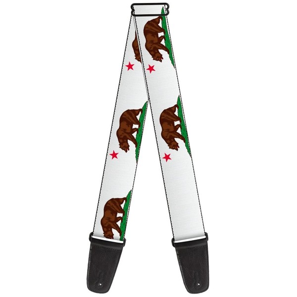 Guitar Strap - Cali Bear White (Us Import) ACC NEU-image