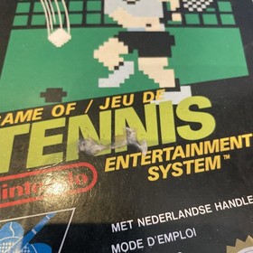 Jeu R&eacute;tro Tennis Avec Bo&icirc;te Et Notices NINTENDO NES PAL FAH FRA