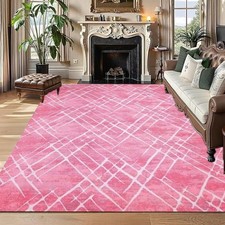 Non Slip Shaggy Rugs Hallway Runner Living Room Carpet Bedroom Kitchen Floor Mat