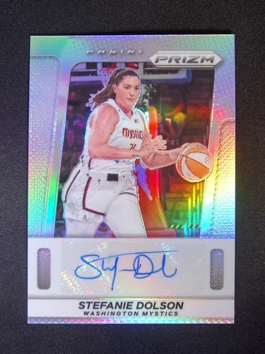 2025 Panini WNBA Prizm Stefanie Dolson Throwback Auto Silver