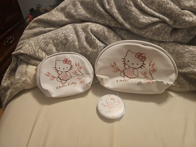 Hello kitty Cosmetic Bag 3 Piece Set Cherry blossom edition