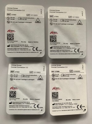 Implantat Nobel Biocare Clinical Screw Conical Connection 3.0 , 4 Pac.Ref. 37890