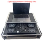 LASE Euro Style Case For Pioneer DDJ-FLX4 Controller with Glide for Laptop