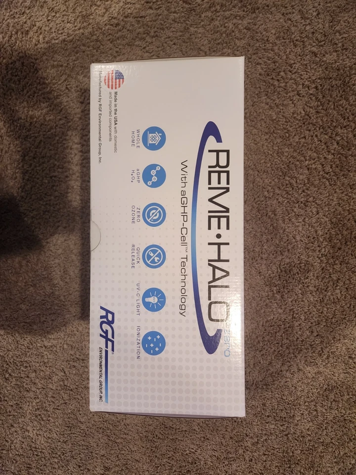 REME HALO® - ZERO-H4-AC - Purificador de aire en conducto para toda la casa cero ozono Foto 4 de 4