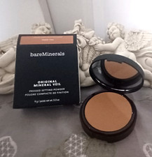 BAREMINERALS ORIGINAL MINERAL VEIL PRESSED SETTING POWDER -SHEER TAN - 0.3 OZ.