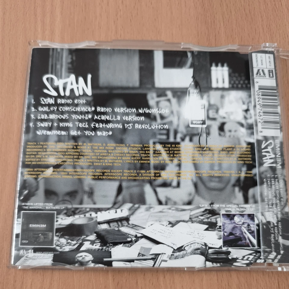 Stan von Eminem.Feat.Dido | CD | Zustand sehr gut - Bild 2 von 4