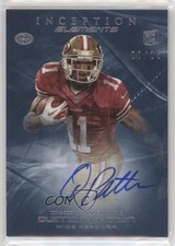 2013 Topps Inception Elements Auto Blue /25 Quinton Patton #IEA-QP Auto 2r8