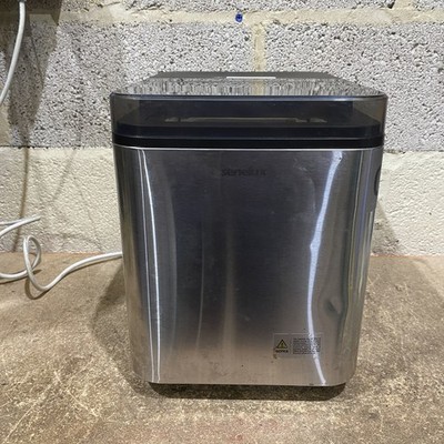 Senelux ICY1-RZB12(B)-N7-1 Arbeitsplatte Eismaschine Maschine Silber Kugel Eiswürfel