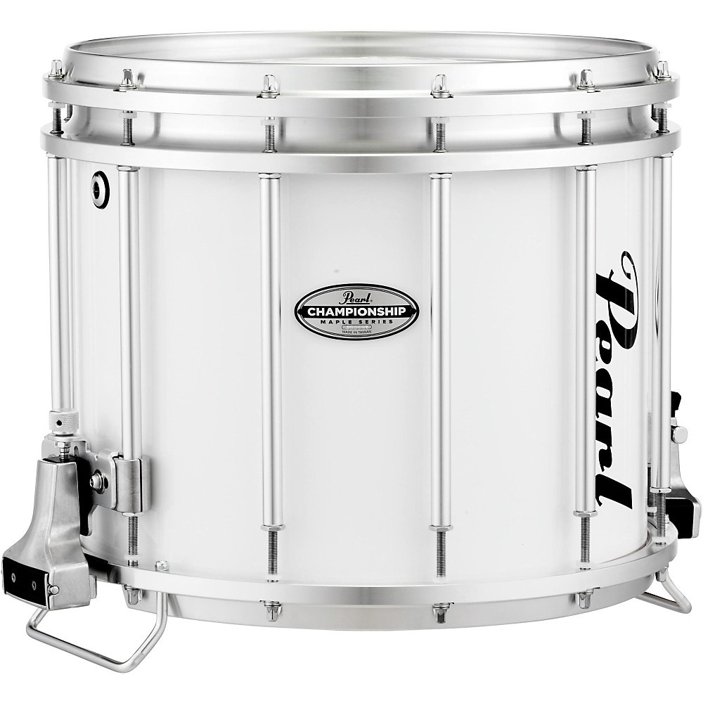 Pearl Championship Maple FFX Marching Snare Drum 14 x 12 in Pure White 145790₽