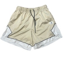 Nike Air Jordan Shorts Essentials XL Loose Fit Diamond Womens Gold DO5041-128