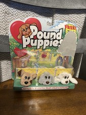 1995 Vintage Pound Puppies New In Box- Box Damaged 30350 See Pictures
