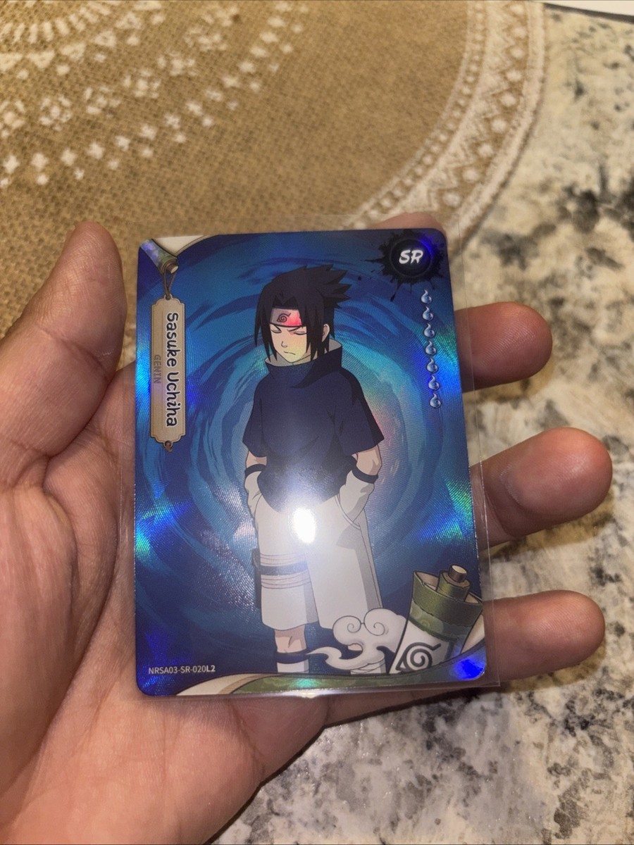 SASUKE様ページ Sasuke Uchiha SR NRSA03-SR-020L2 Naruto Kayou English | eBay