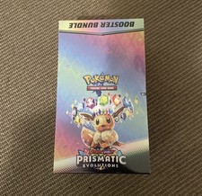 Pokémon TCG: Prismatic Evolutions Booster Bundle Display Case Sealed 