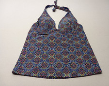 Old Navy Tankini Swimsuit Top size M Halter Underwire