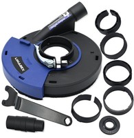 Limabex® Absaughaube Winkelschleifer 230 / 180 Pro Federung Staubabsaugung Beton