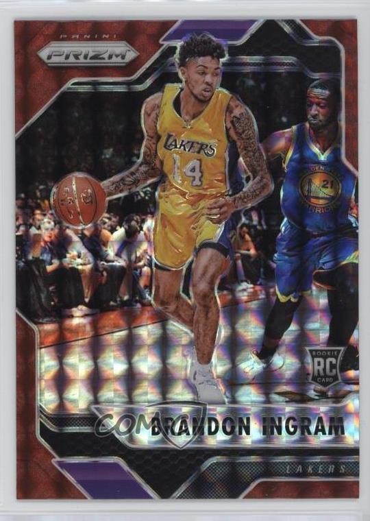 2016-17 Panini Prizm Mosaic Red Brandon Ingram #8 0nr3